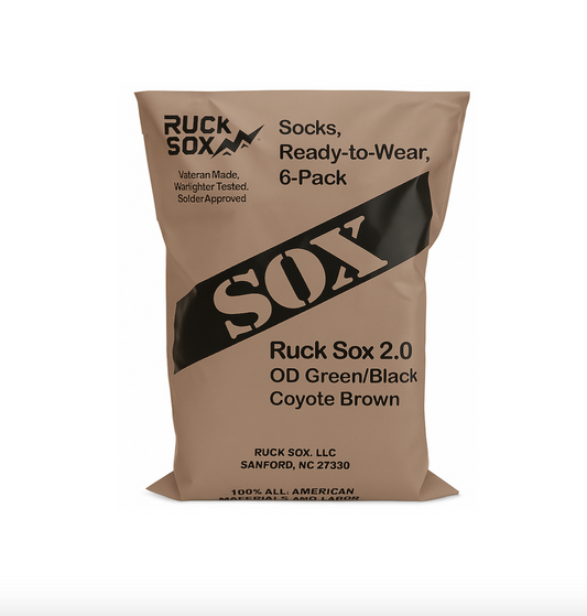 Ruck Sox 2.0 - 6-Pack Bundle